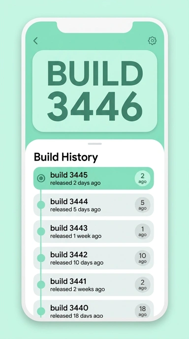 Riwayat Versi 3446 untuk Pengguna Android