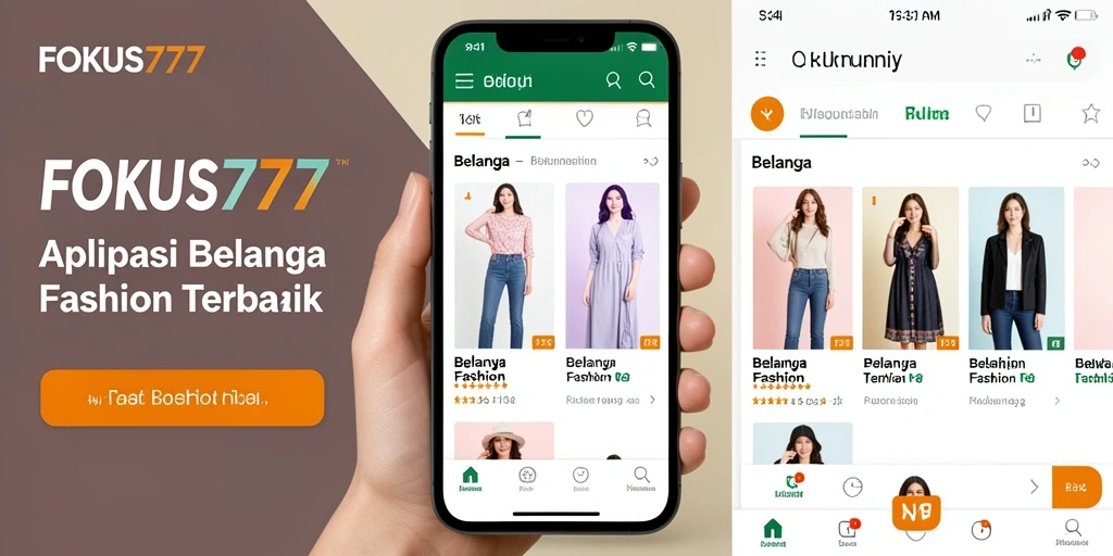 Antarmuka pengguna FOKUS777 yang menarik dan fungsional.