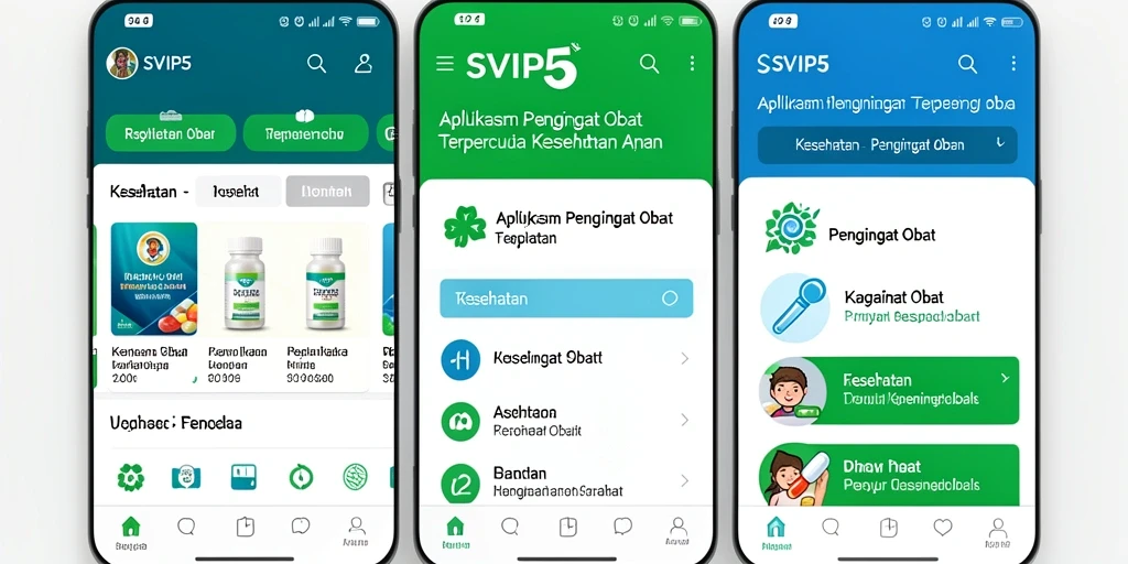 Tampilan antarmuka pengguna SVIP5 yang sederhana dan intuitif.