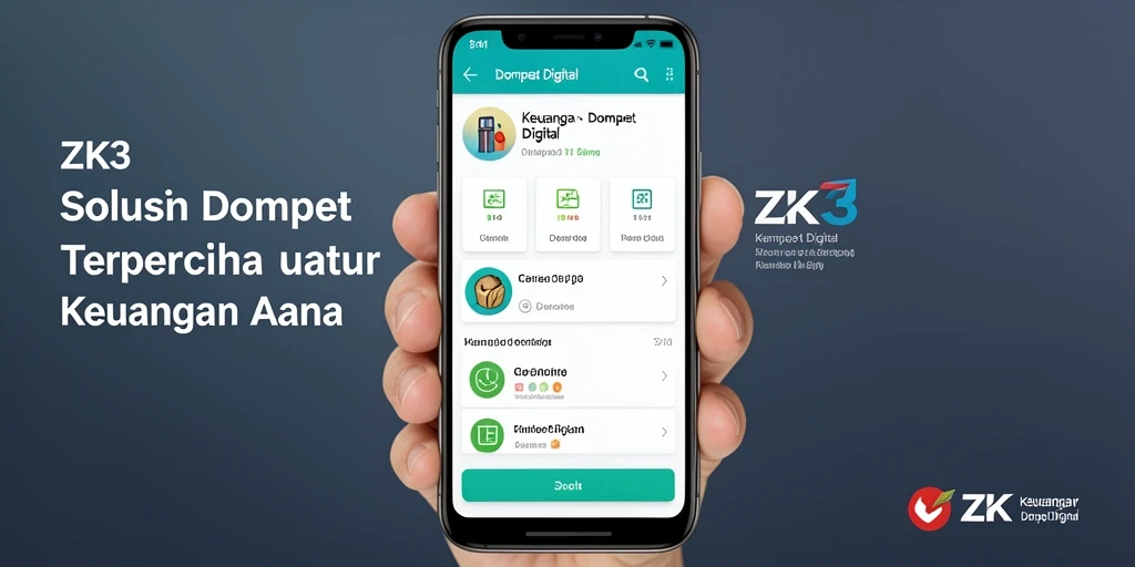 Tampilan antarmuka pengguna ZK3 yang modern dan intuitif.